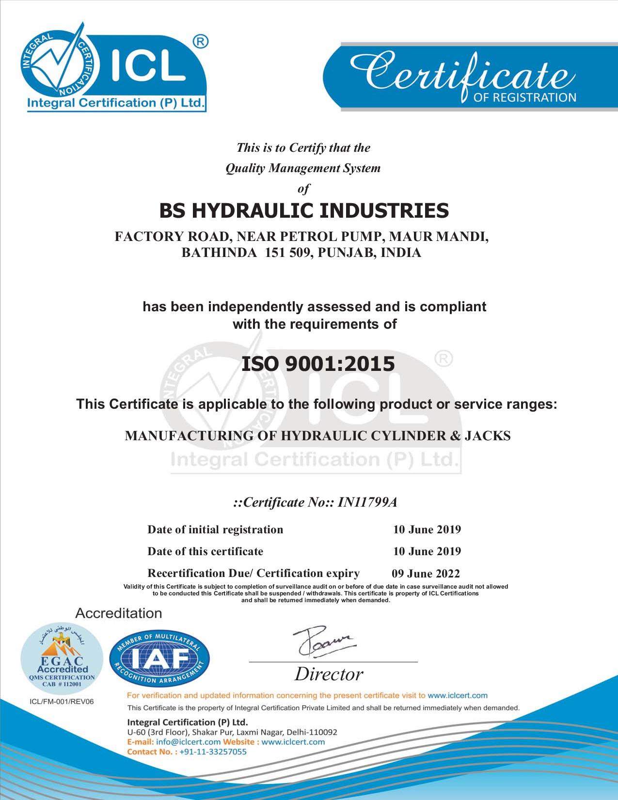 BS Hydraulic Industry